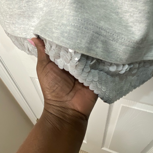 J Crew long sleeve sweatshirt with sequin embellishments, size small - Picture 11 of 16